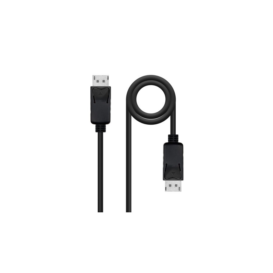20644-Nanocable Cable DisplayPort 1.2 CCS, DP/M - DP/M, Negro, 1.5 m