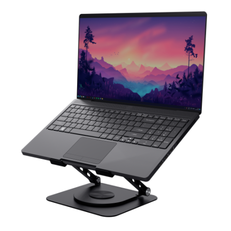 20651-Trust Zeff Soporte para ordenador portatil Negro 40,6 cm (16")