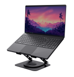 20651-Trust Zeff Soporte para ordenador portatil Negro 40,6 cm (16")