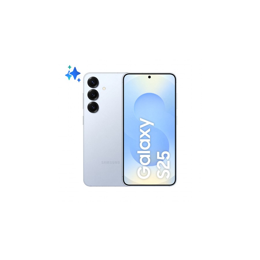 20675-Samsung Galaxy S25 15,8 cm (6.2") SIM doble Android 15 5G USB Tipo C 12 GB 256 GB 4000 mAh Azul