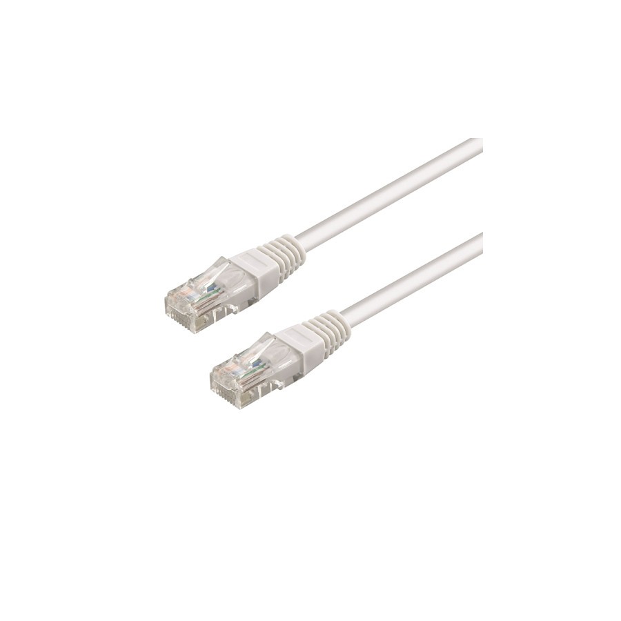 20684-WP WPC-PAT-5U005W cable de red Blanco 0,5 m Cat5e U/UTP (UTP)
