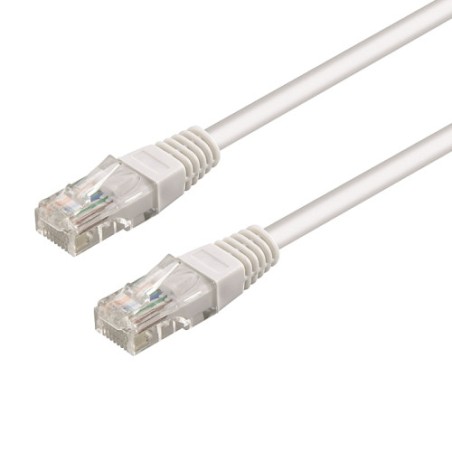 20684-WP WPC-PAT-5U005W cable de red Blanco 0,5 m Cat5e U/UTP (UTP)