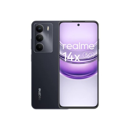20686-realme 14x 5G 16,9 cm (6.67") SIM doble Android 14 USB Tipo C 8 GB 256 GB 5860 mAh Negro