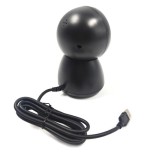 20702-Ewent EW3450 lector de codigo de barras Lector de codigos de barras fijo 1D/2D CMOS Negro