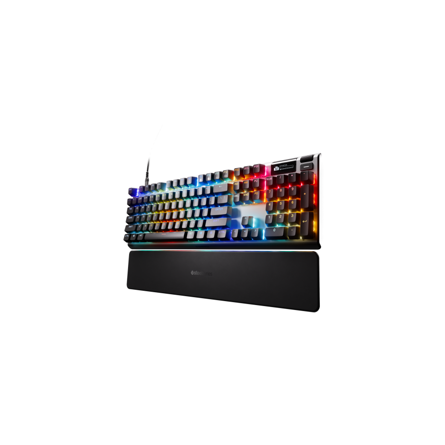 20734-Steelseries APEX PRO GEN 3 teclado Juego USB Ingles de EE. UU. Negro