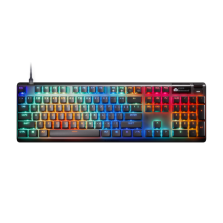 20735-Steelseries APEX PRO GEN 3 teclado Juego USB Ingles de EE. UU. Negro