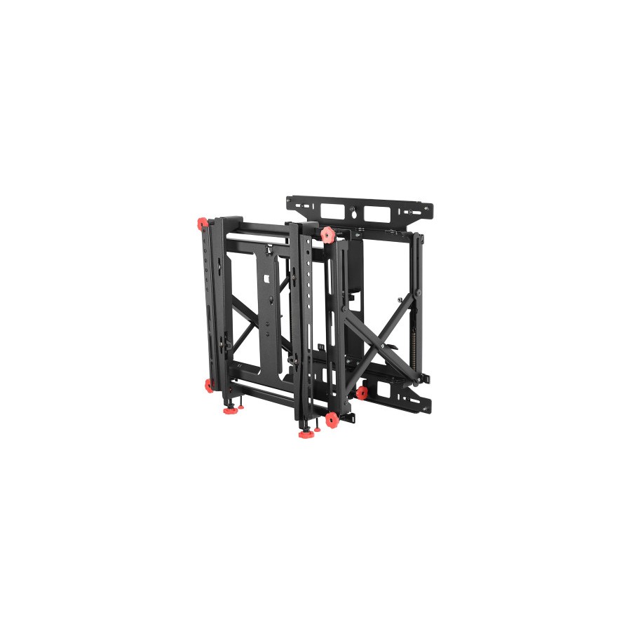 20963-Peerless DS-VW775-QR soporte para pantalla de senalizacion 152,4 cm (60") Negro