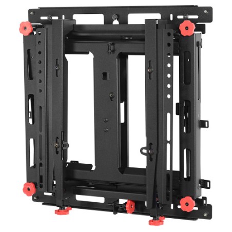 20964-Peerless DS-VW775-QR soporte para pantalla de senalizacion 152,4 cm (60") Negro