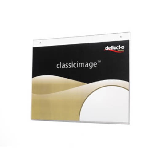 2111-EXPOSITOR DE PARED FORMATO A4 HORIZONTAL DEFLECTO 46901