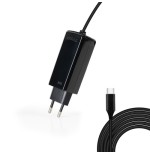21155-TooQ Cargador de portatil GAN USB-C PD 100W, Negro