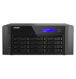 21170-QNAP TS-H1277AFX-R7-32G servidor de almacenamiento NAS Torre AMD RyzenT 7 32 GB DDR5 0 TB QuTS hero Negro