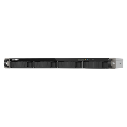 21171-QNAP TS-433eU NAS Bastidor (1U) Cortex-A Cortex-A55 4 GB 0 TB QNAP Turbo System Negro