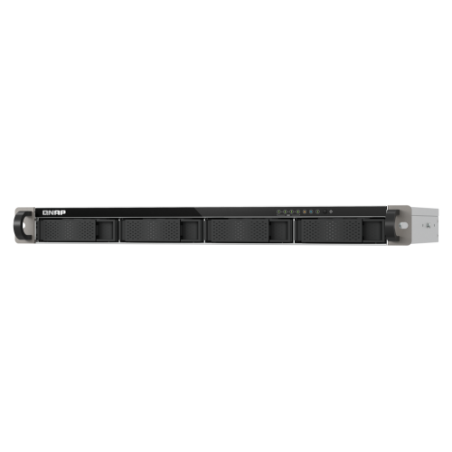 21171-QNAP TS-433eU NAS Bastidor (1U) Cortex-A Cortex-A55 4 GB 0 TB QNAP Turbo System Negro