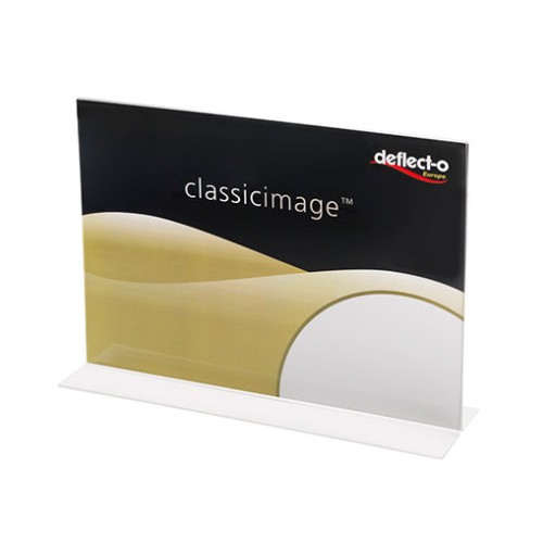 2118-Deflecto 47905 portacartel y stand de informacion Portacarteles Poliestireno (PS) Transparente