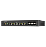21186-QNAP QSW-IM3216-8S8T switch Gestionado 10G Ethernet (100/1000/10000) Negro