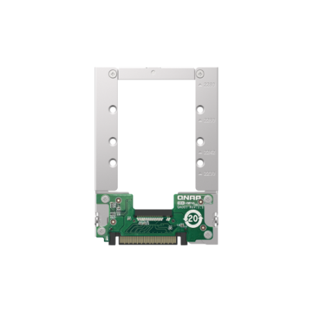 21188-QNAP QDA-UMP4A tarjeta y adaptador de interfaz Interno M.2, U.2