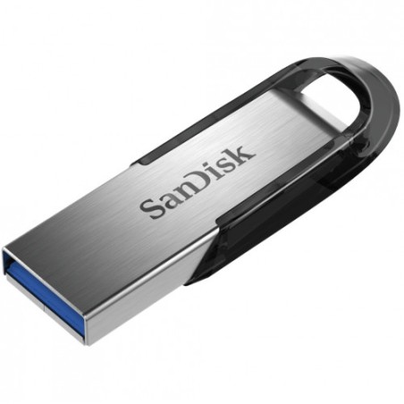 21220-SanDisk Ultra Flair unidad flash USB 32 GB USB tipo A 3.0 Negro, Acero inoxidable