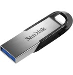 21222-SanDisk ULTRA FLAIR unidad flash USB 128 GB USB tipo A 3.2 Gen 1 (3.1 Gen 1) Negro, Plata