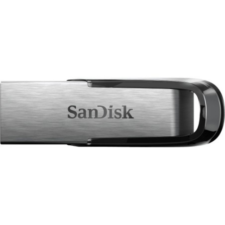 21223-SanDisk ULTRA FLAIR unidad flash USB 128 GB USB tipo A 3.2 Gen 1 (3.1 Gen 1) Negro, Plata