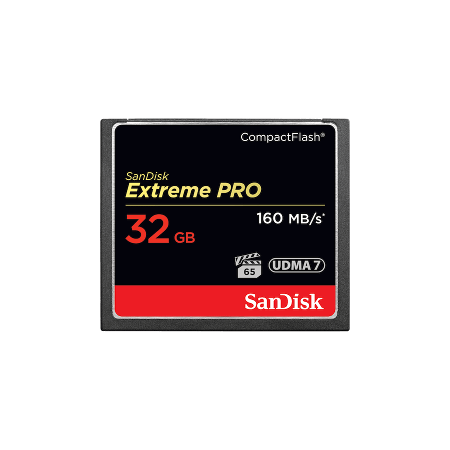 21226-Sandisk 32GB Extreme Pro CF 160MB/s memoria flash CompactFlash