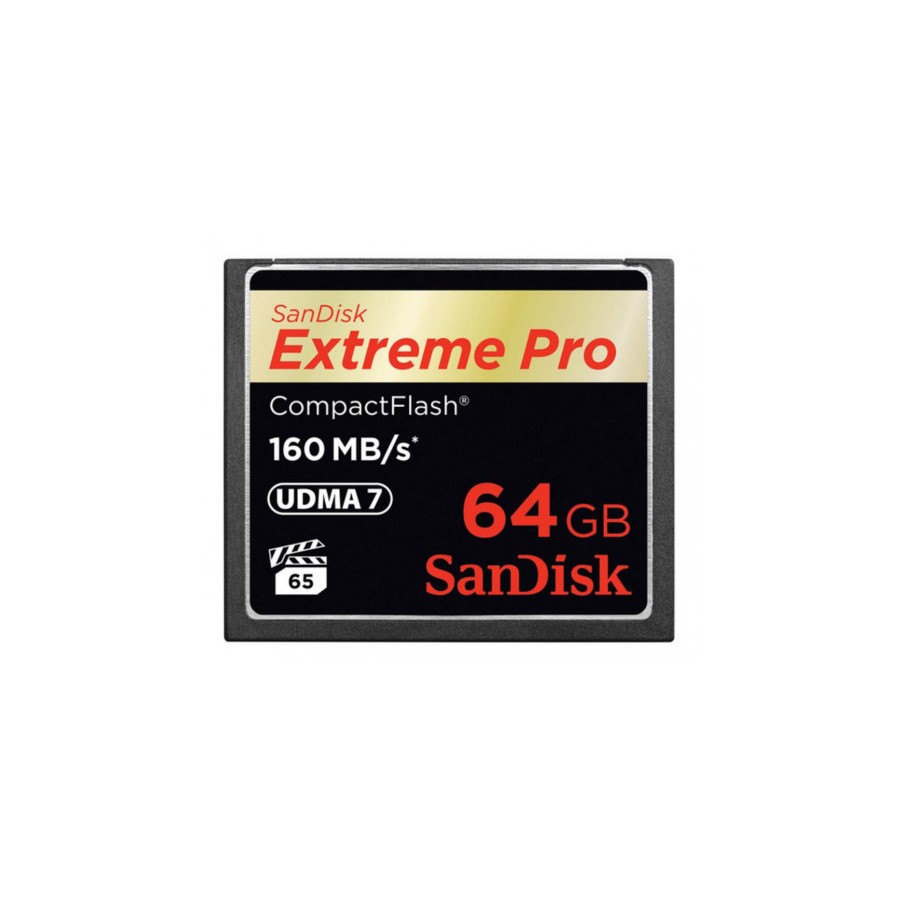 21227-Sandisk 64GB Extreme Pro CF 160MB/s memoria flash CompactFlash