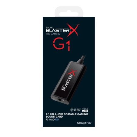 21241-Creative Labs Sound BlasterX G1 7.1 canales USB