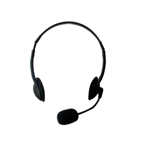 21249-Ewent EW3563 auricular y casco Auriculares Diadema Conector de 3,5 mm Negro