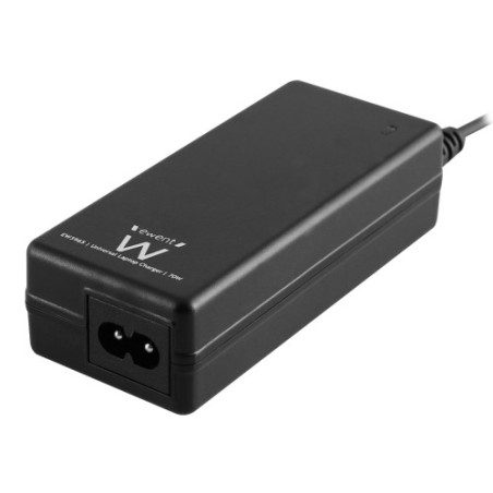 21250-EWENT CARGADOR PORTATIL. 65W. AUTOMATICO. NEGRO (EW3965)