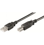 21271-Ewent EW-UAB-030 cable USB 3 m 2.0 USB A USB B Negro