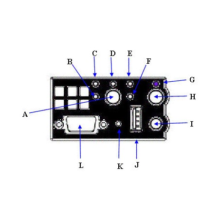 21306-Intel AXXRACKFP carcasa de ordenador
