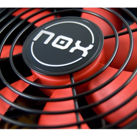 21315-NOX NXS650 unidad de fuente de alimentacion 650 W 20+4 pin ATX Negro, Rojo
