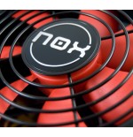 21315-NOX NXS650 unidad de fuente de alimentacion 650 W 20+4 pin ATX Negro, Rojo