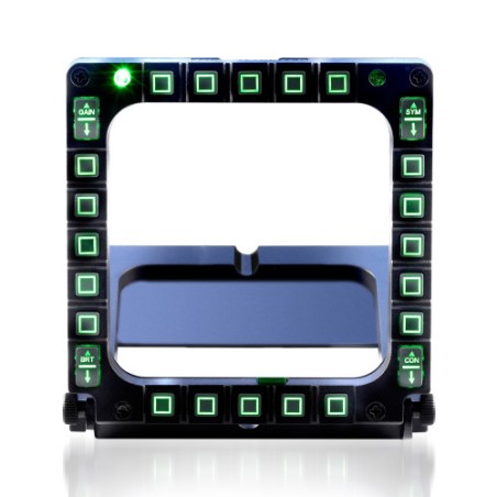 21365-Thrustmaster MFD Cougar Pack Negro Palanca de mando PC