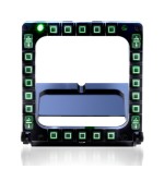 21365-Thrustmaster MFD Cougar Pack Negro Palanca de mando PC