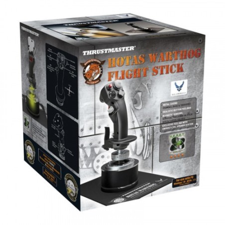 21371-Thrustmaster HOTAS Warthog Flight Stick Palanca de mando PC USB 2.0 Negro