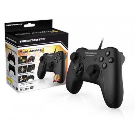 21373-Thrustmaster Dual Analog 4 Gamepad PC Analogico USB Negro