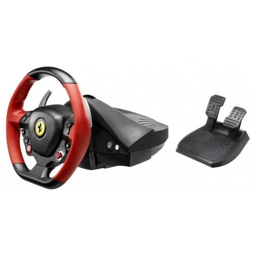 21374-THRUSTMASTER VOLANTE + PEDALES FERRARI 458 SPIDER PARA XBOX ONE (4460105)