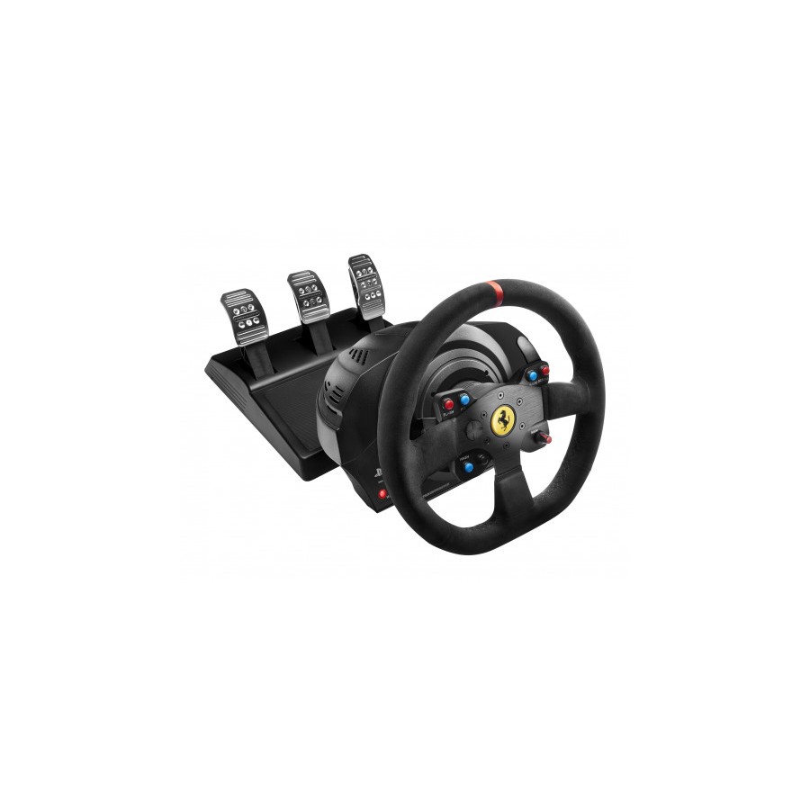21380-THRUSTMASTER VOLANTE + PEDALES T300 FERRARI INTEGRAL ALCANTARA EDITION PARA PS3/PS4/PC (4160652)