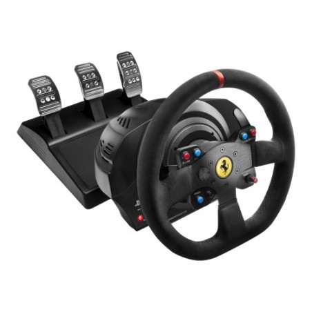 21380-THRUSTMASTER VOLANTE + PEDALES T300 FERRARI INTEGRAL ALCANTARA EDITION PARA PS3/PS4/PC (4160652)