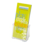 2140-EXPOSITOR SOBREMESA INDIVIDUAL VERTICAL MURAL TRANSPARENTE 1/3 A4 DEFLECTO 77501