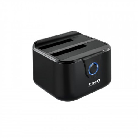 21400-TooQ DOCK STATION SATA 2.5/3.5 A USB 3.0 CLONE OTB NEGRO