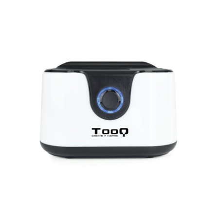 21403-TooQ DOCK STATION SATA 2.5/3.5 A USB 3.0 CLONE OTB NEGRO-BLANCO