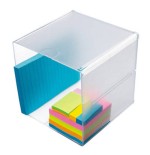 2142-ORGANIZADOR MODULAR HUECO TRANSPARENTE DEFLECTO 350401