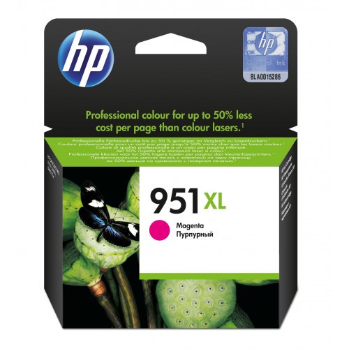 21445-CARTUCHO DE TINTA HP  No 951XL MAGENTA /OFFICEJET PRO 8100/8600 (CN047AE)