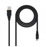 21487-Nanocable CABLE USB 2.0, TIPO A/M-MICRO USB B/M, 1.8 M
