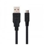 21488-Nanocable CABLE USB 2.0, TIPO A/M-MICRO USB B/M, 1.8 M