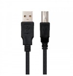 21527-Nanocable 10.01.0102-BK cable USB 1 m 2.0 USB A USB B Negro
