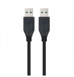 21535-Nanocable 10.01.1002-BK cable USB 2 m USB 3.2 Gen 1 (3.1 Gen 1) USB A Negro