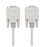 21541-Nanocable 10.14.0203 cable de serie Beige 3 m DB9