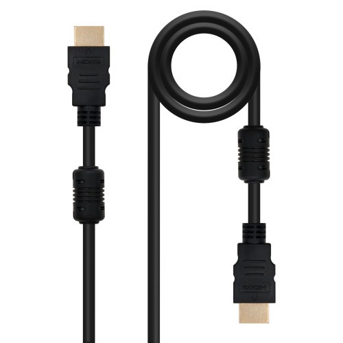 21548-NANOCABLE CABLE HDMI V1.4 (ALTA VELOCIDAD / HEC) CON FERRITA, A/M-A/M, 3.0 M (10.15.1803)